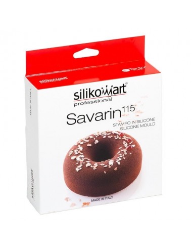 Moule à savarin ou Donuts géant Silikomart - Porcelaine des Pins