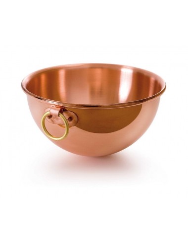 COPPER BOWL FOR EGG WHITE -...