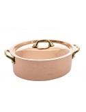 OVAL COCOTTE PAN WITH LID -...