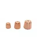 TINNED COPPER CANNELE MOLD