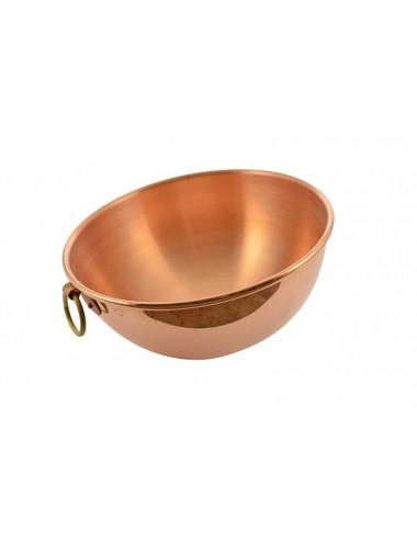 COPPER BOWL FOR EGG WHITE -...