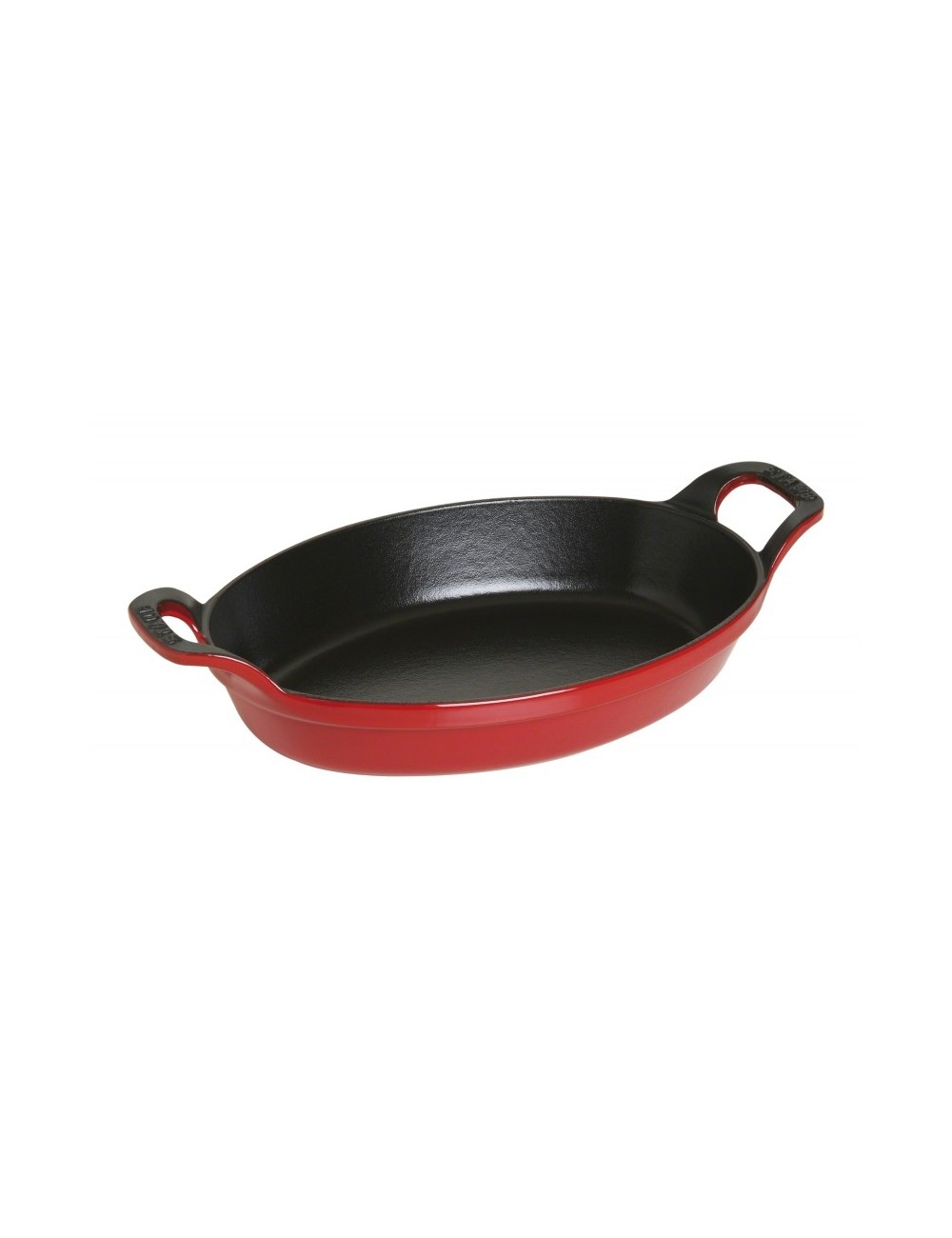 Plaque De Cuisson, Poêle à Four Pratique Poignée En Silicone Rouge