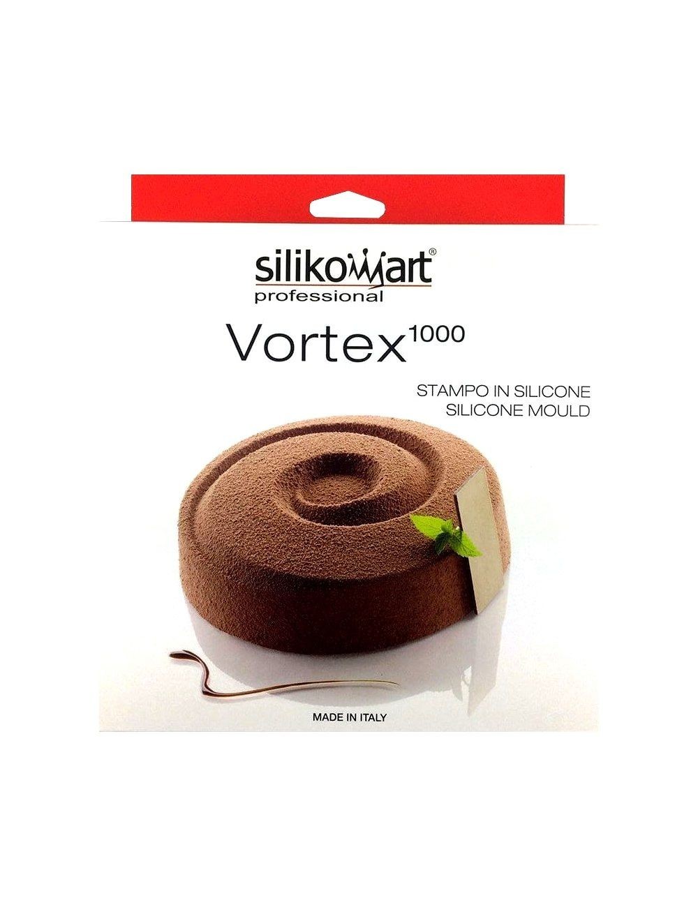 Moule silicone vortex Silikomart professionnel 