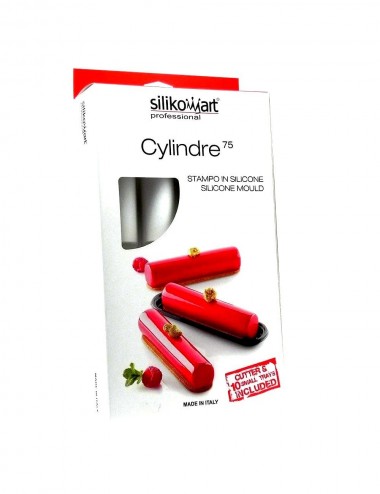SILIKOMART MOULD - 8 CYLINDRES