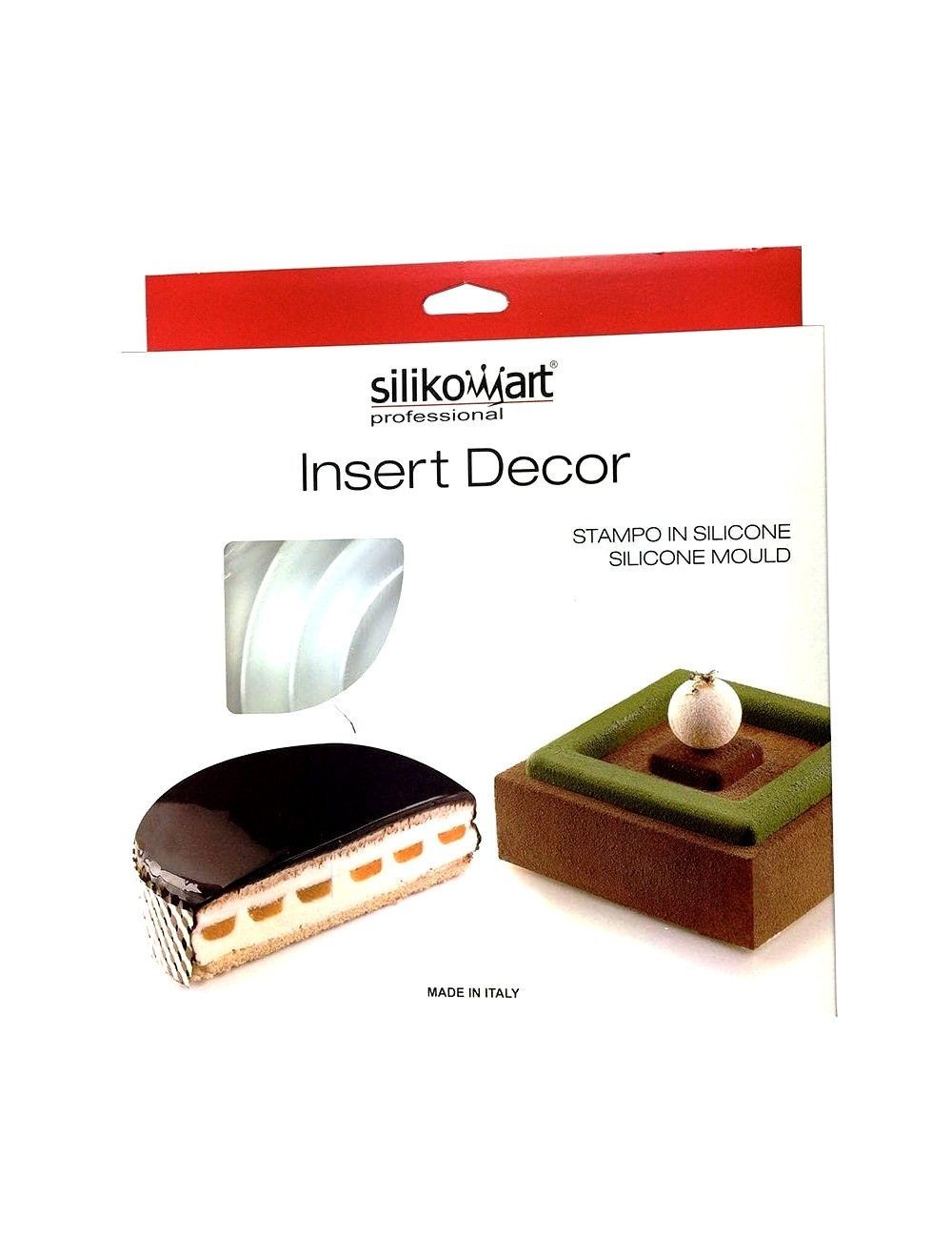 Insert silicone rond double face - Moule Silikomart Professionnel