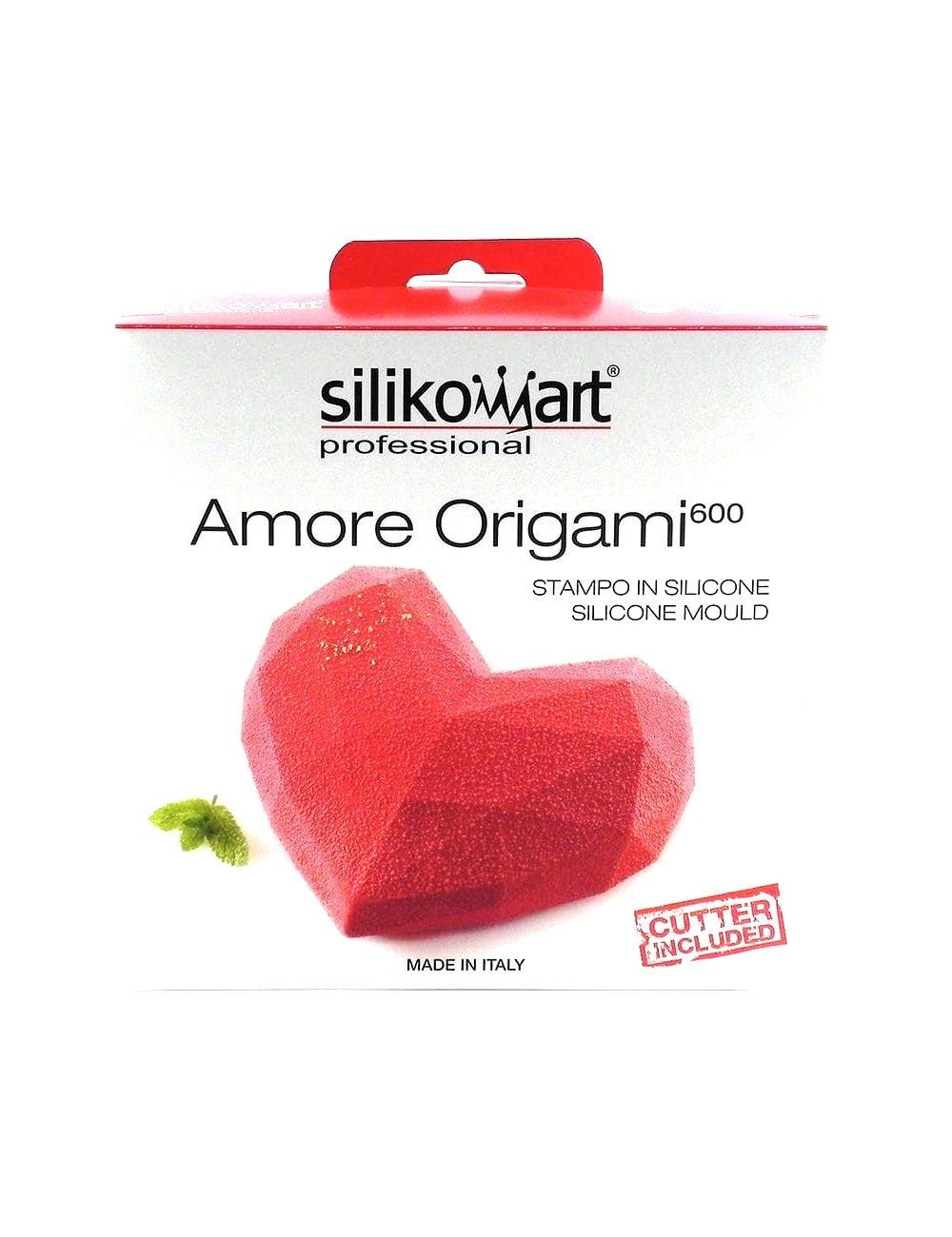 SILIKOMART PROFESSIONAL - Moule Silicone Coeur bombé - Amore Coeur