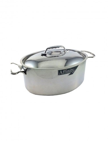 COCOTTE OVALE AFFINITY - INOX