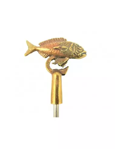 PIC À BROCHETTE EN INOX AVEC POIGNÉE - POISSON