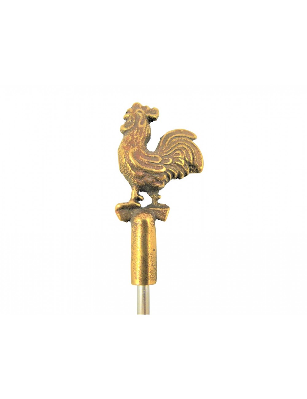 PIC À BROCHETTE EN INOX AVEC POIGNÉE - COQ - ACHAT USTENSILES DE CUISINE