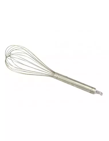 Fouet cuisine fils inox renforcé - manche ABS anti-brûlures - 25 CM.