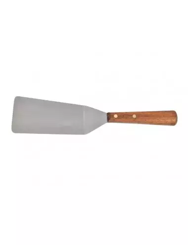 STAINLESS STEEL CURVED SPATULA - 15 CM