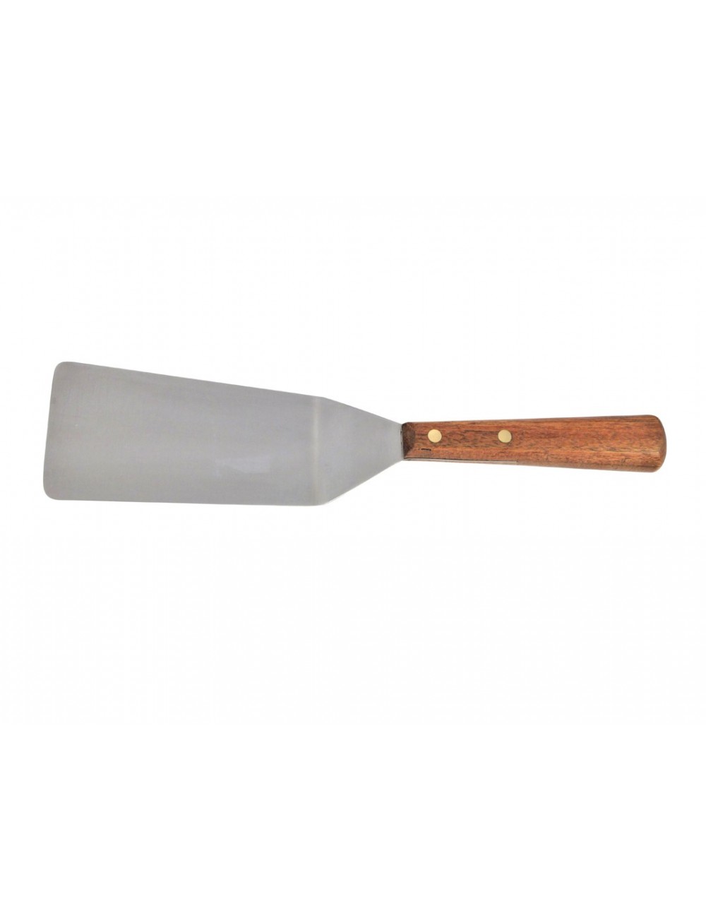STAINLESS STEEL CURVED SPATULA - 15 CM