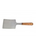 SOLID STAINLESS STEEL SPATULA - ROSEWOOD HANDLE