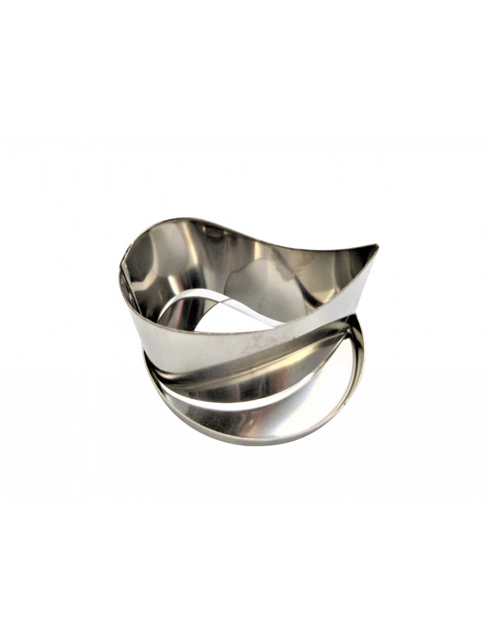 STAINLESS STEEL CUTTER - TEARDROP-SHAPED