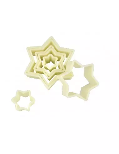 BOX OF 7 STAR CUTTERS - POLYGLASS