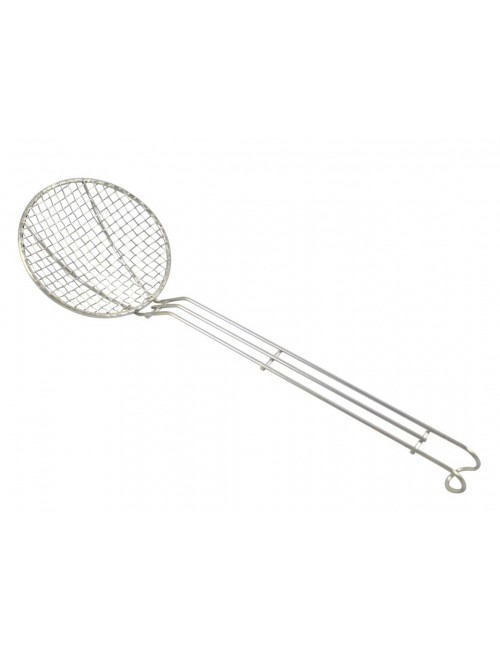 Lot De 2 écumoires/araignées De Cuisine En Inox - Grande Et Fine Mailles, Avec Poignée Antidérapante - 10
