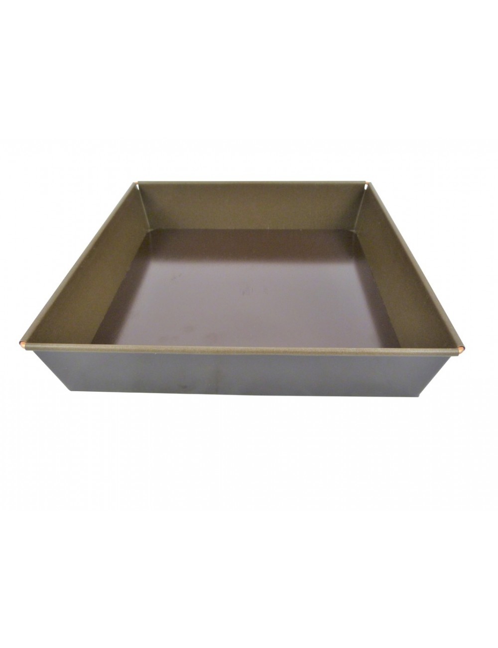 SQUARE LOOSE BASE MOULD - NON-STICK COATING - REMOVABLE BASE