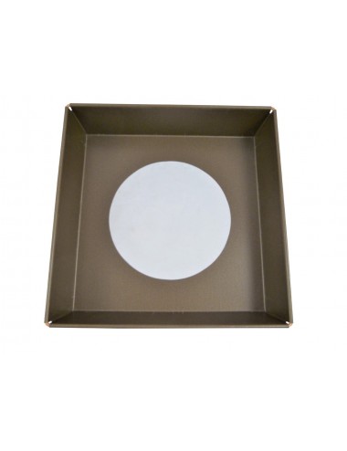 SQUARE LOOSE BASE MOULD - NON-STICK COATING - REMOVABLE BASE