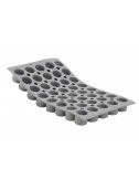 ELASTOMOULE 1/3 FLEXIBLE MOULD - 40 MINI-CYLINDERS