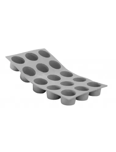 ELASTOMOULE 1/3 FLEXIBLE MOULD - 15 MINI MUFFINS