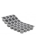 ELASTOMOULE 1/3 FLEXIBLE MOULD - 28 MINI-CANNELES