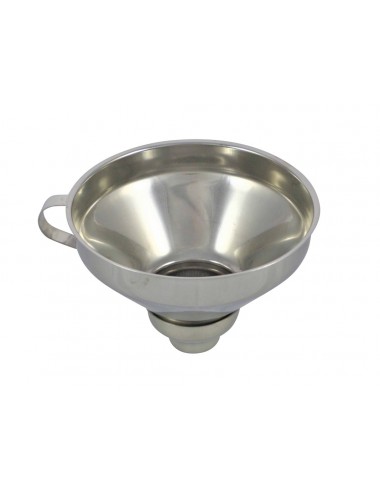 JAM FUNNEL WITH 2 TIPS - STAINLESS STEEL