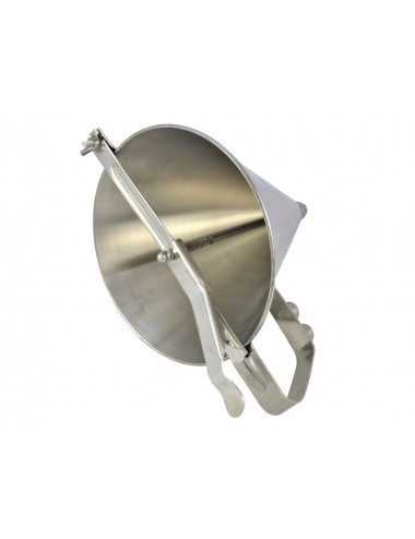 AUTOMATIC FONDANT FUNNEL WITHOUT FEET - STAINLESS STEEL