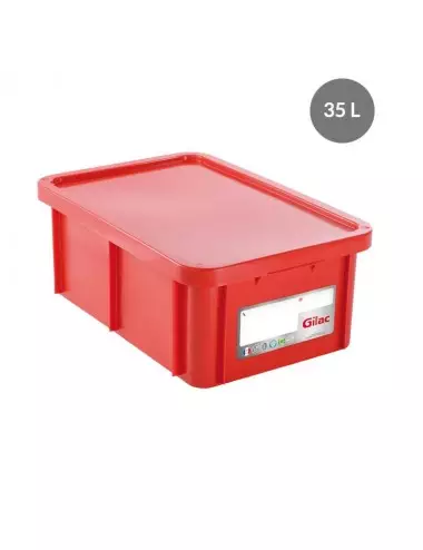 RECTANGULAR HACCP STORAGE CONTAINER - 35 L