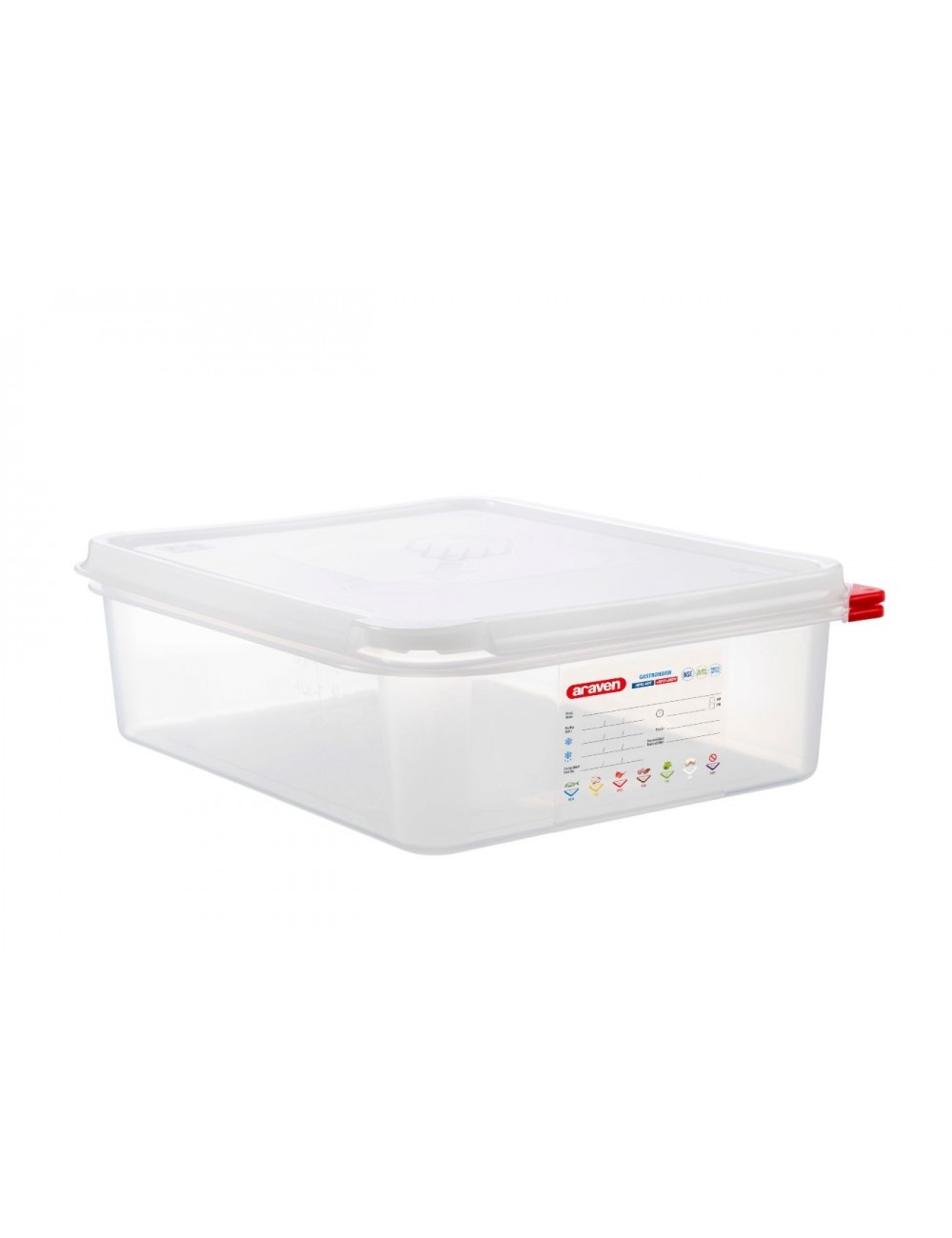 AIRTIGHT CONTAINER - GN 1/2 - Height 100 mm