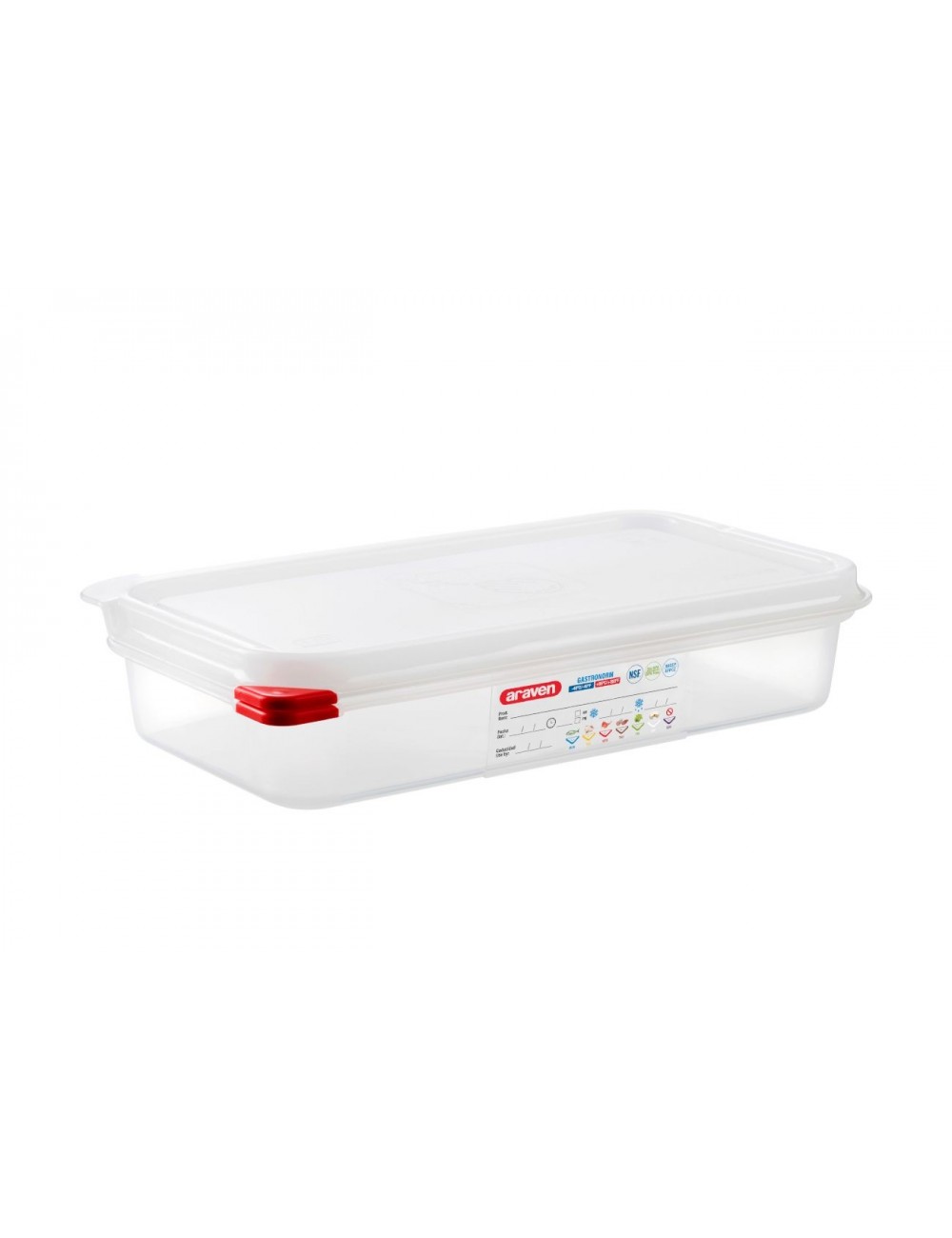 AIRTIGHT CONTAINER - GN 1/3 - Height 65 mm