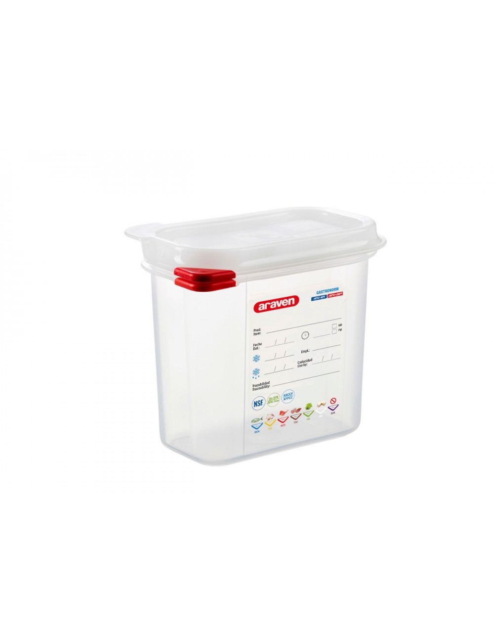 AIRTIGHT CONTAINER - GN 1/9 - Height 150 mm