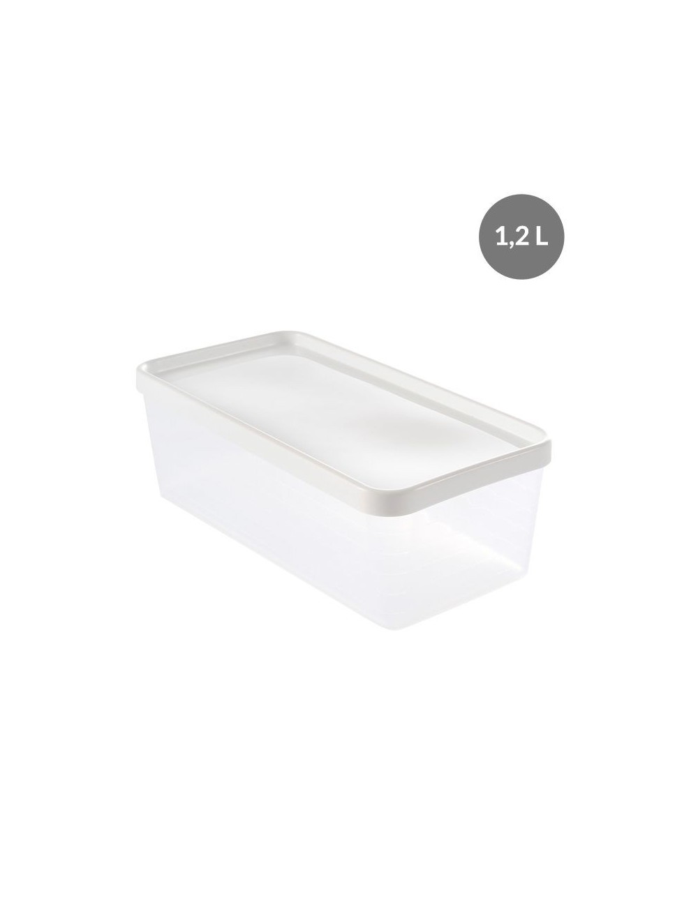 AIRTIGHT BOX WITH LID - 1,2 L