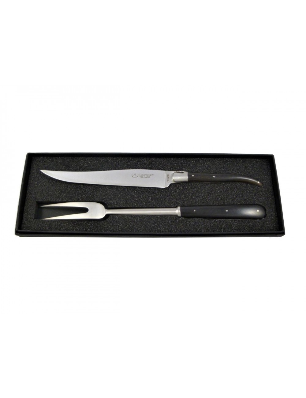 CARVING SET - LAGUIOLE - EBONY