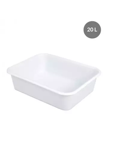 DEEP RECTANGULAR BASIN - 20 L