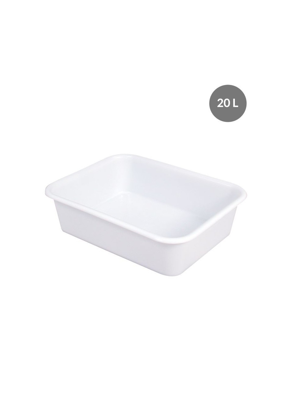 DEEP RECTANGULAR BASIN - 20 L