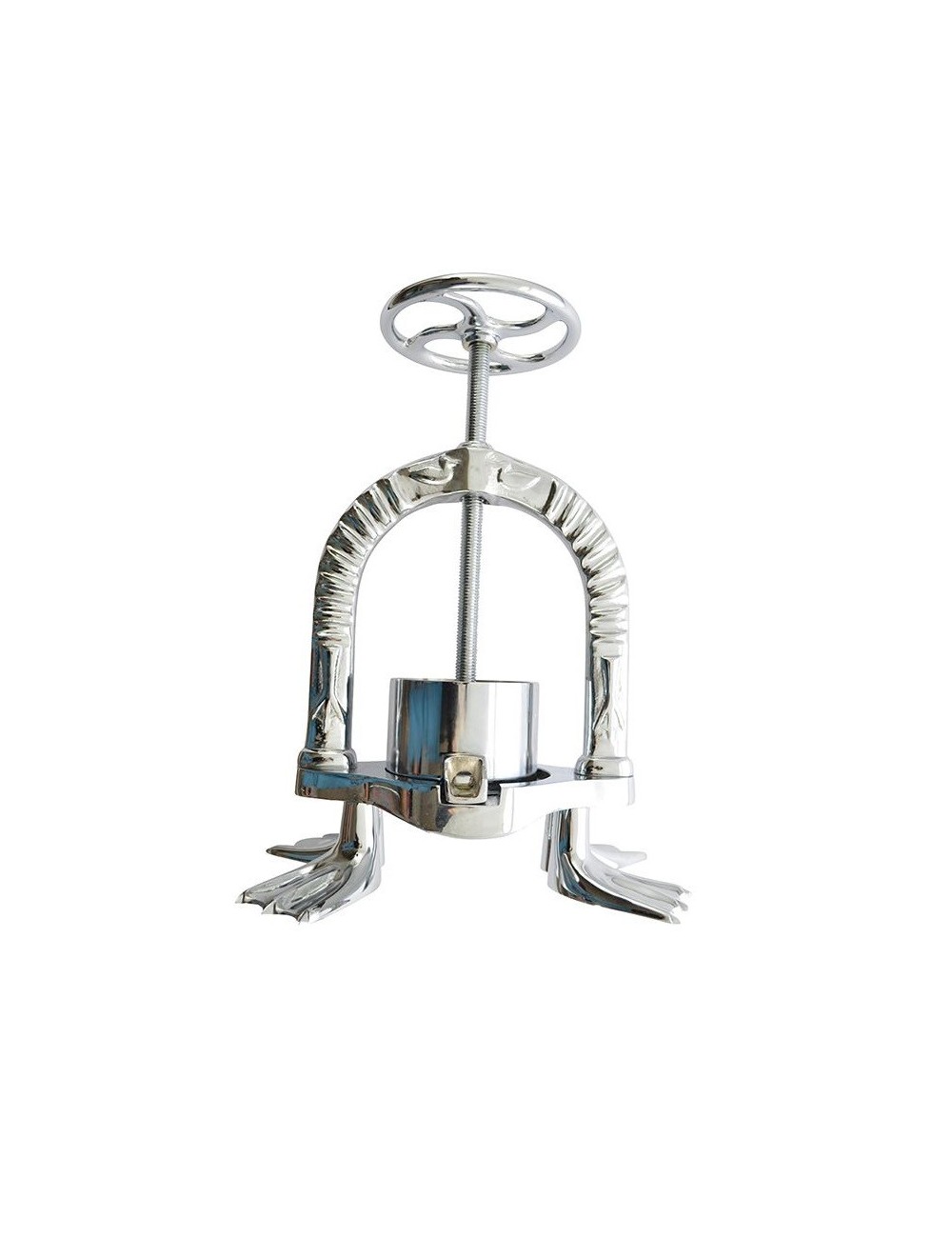 CHROME-PLATED DUCK PRESS - LARGE MODEL