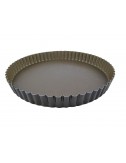 TOURTIERE RONDE CANNELEE - FOND MOBILE - ANTI-ADHERENT