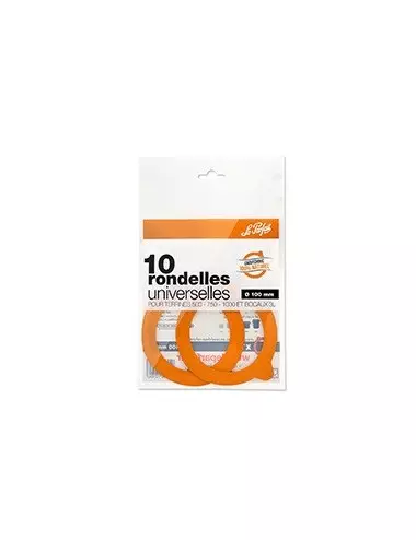 BAG OF 10 LE PARFAIT SUPER RUBBER SEALS - Ø 100MM