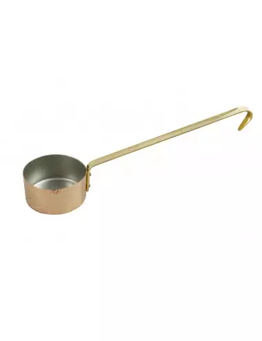 CASSEROLETTE CUPRINOX A FLAMBEE - Ø 9CM - LONGUE QUEUE BRONZE