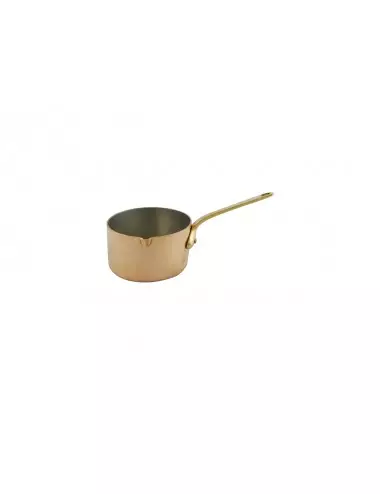 CUPRINOX SMALL SAUCEPAN WITH SPOUT - BRONZE HANDLE