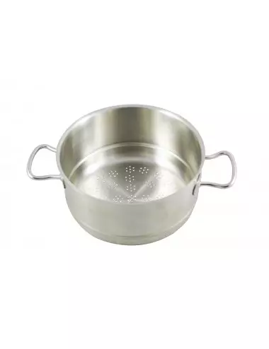 TOP FOR ROUND STEAM POT - STAINLESS STEEL