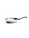 STAINLESS STEEL FRYING PAN TWISTY Ø24 CM - WITHOUT HANDLE