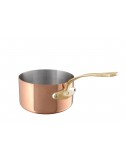 SAUCEPAN IN COPPER S/STEEL M200 - BRONZE HANDLE