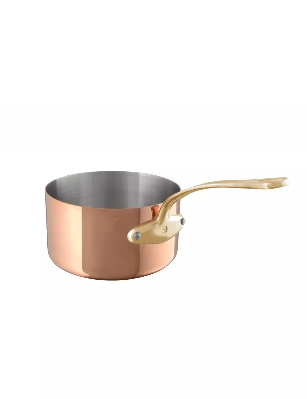 SAUCEPAN IN COPPER S/STEEL M200 - BRONZE HANDLE