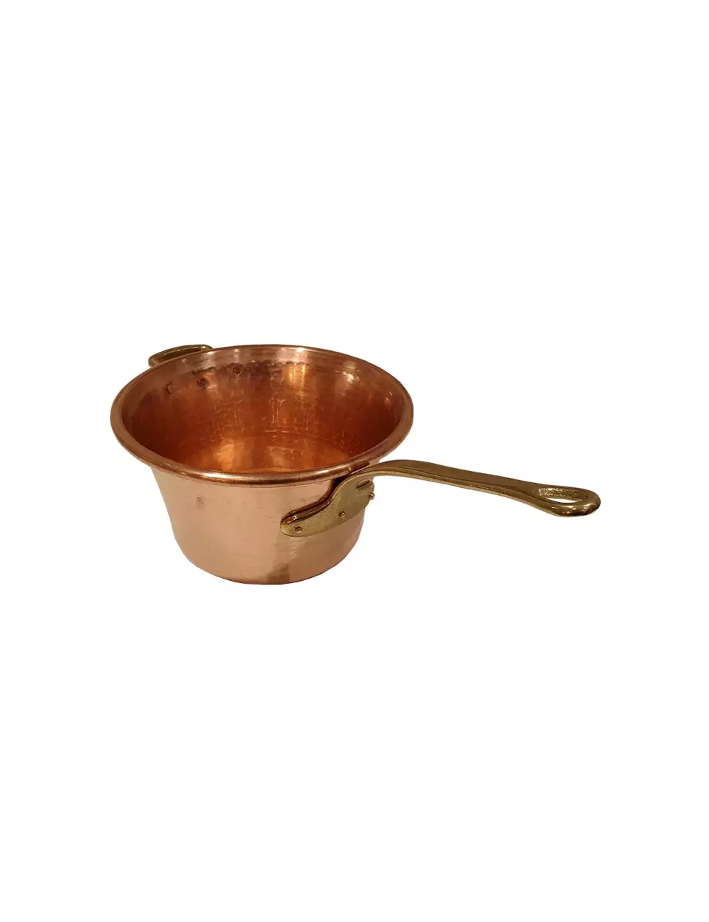 COPPER POLENTA PAN Ø24 - INDUCTION BOTTOM