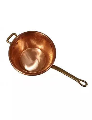 COPPER POLENTA PAN Ø24 - INDUCTION BOTTOM