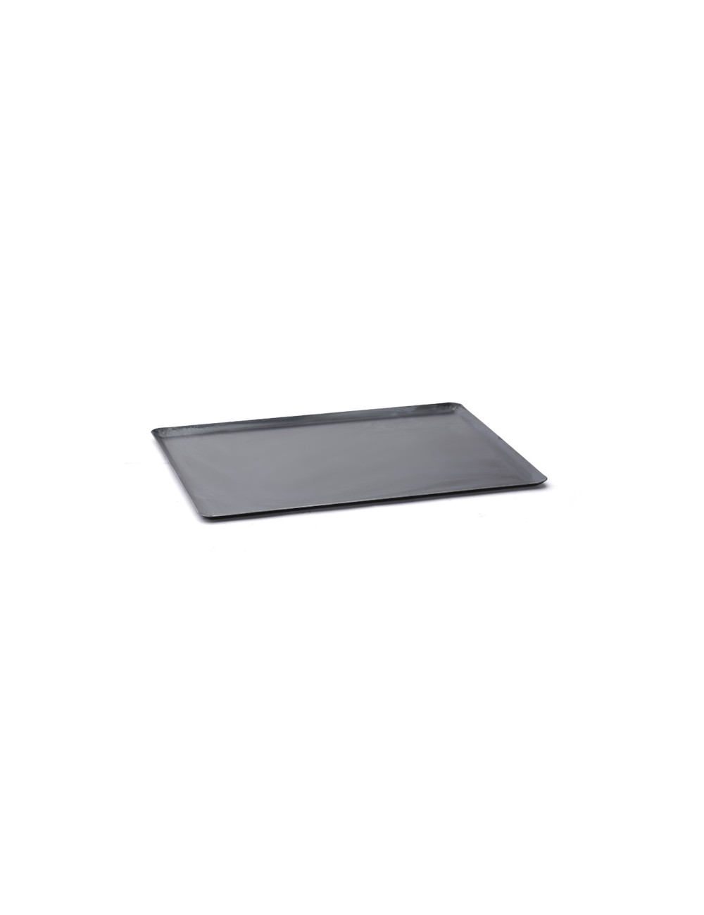 STEEL BAKING TRAY OBLIQUE EDGES