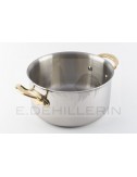 STEWPOT IN S/STEEL WITH LID...