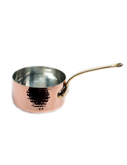 2 Casseroles Cuivre étamé Tupperware 14 Et 12 Cm – Épaisseur 1 Mm état Neuf