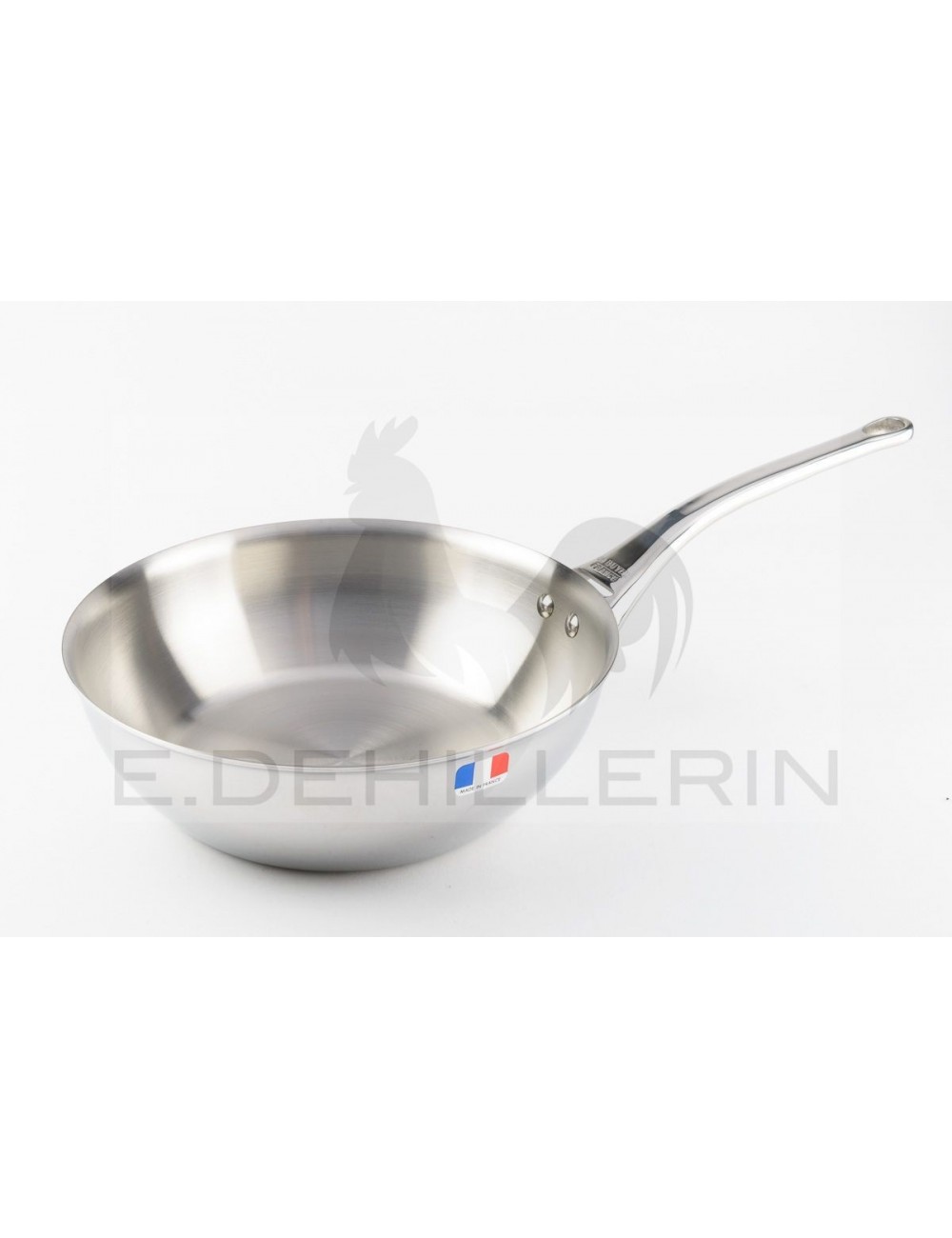 Sauteuse wok inox